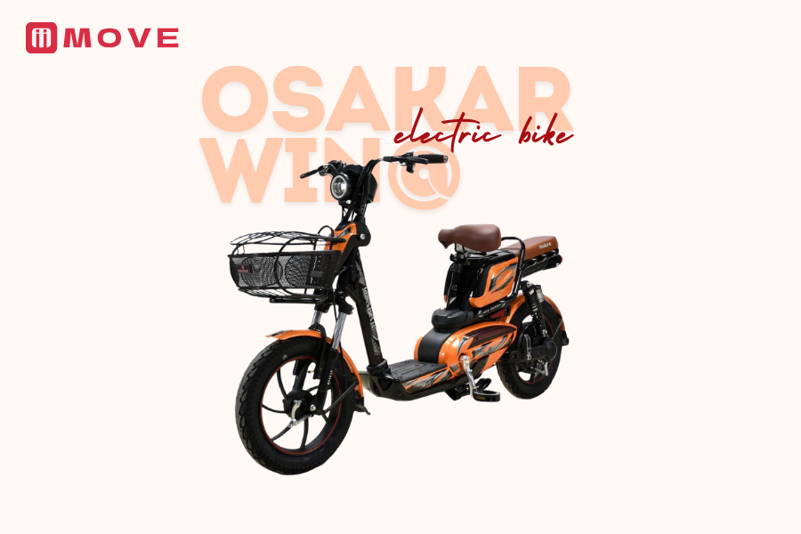 Mẫu xe đạp điện 15 triệu Osakar Win@